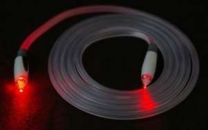 Fiber Oprics transfer data at the speed of light